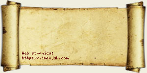 Jana Mijović vizit kartica